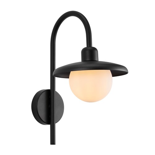 Berlo Outdoor Garden Wall Light 10W Black