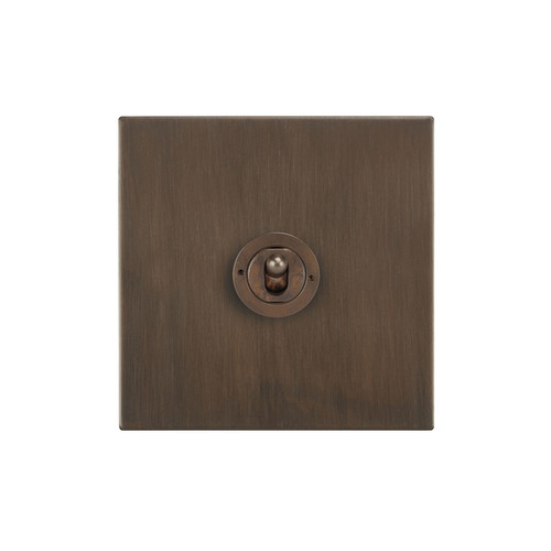Horizon Square Dolly Switch 1 gang 20 amp intermediate Chocolate Bronze