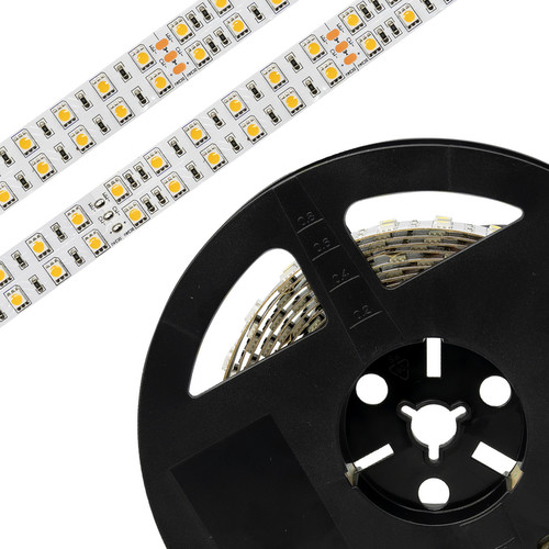 LED Strip Flexible High Brightness Tape Double Row 5M (120 LEDs/m) 24V 145W (29W/m) 4000K Cool White