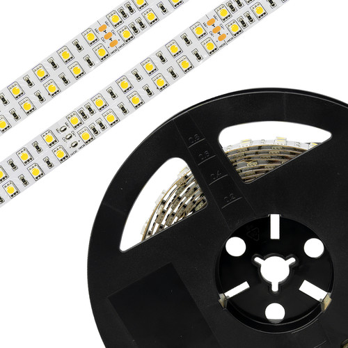 LED Strip Flexible High Brightness Tape Double Row 5M (120 LEDs/m) 24V 145W (29W/m) 6000K Daylight