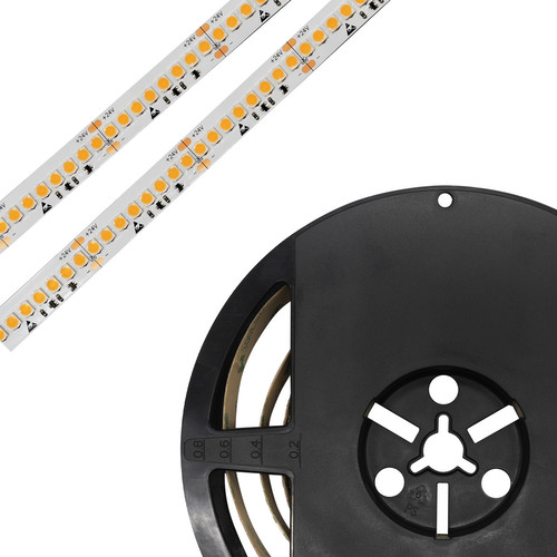 LED Strip Flexible Ultra High Brightness Tape 5M (144 LEDs/m) 24V 125W (25W/m) 3000K Warm White