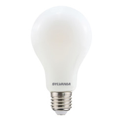 ES LED 1521lm 240V Dimmable Satin Light Bulb 11.2W 2700K Warm White