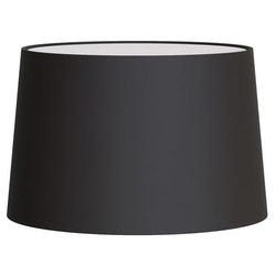 Tapered Round 250 Shade Black 160x250mm