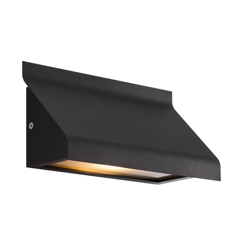 Tadas Outdoor Garden Wall Light Black 12W