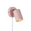 Explore Bedside Wall Light Dusty Rose 7W