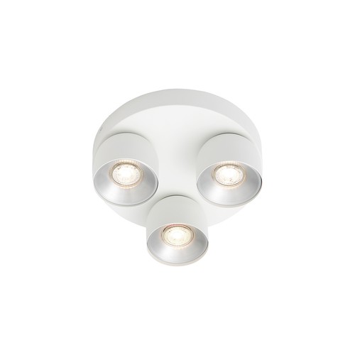 Pitcher Spot Ceiling Light White 3x10W