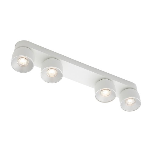 Pitcher Spot Ceiling Light White 4x10W