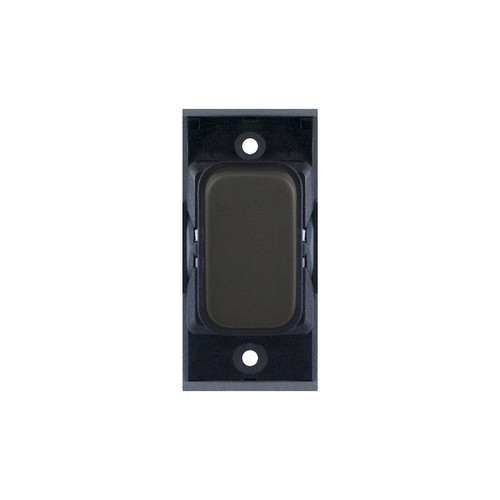 Screwless Rocker Switch Module 20A DP Switch Dark Bronze