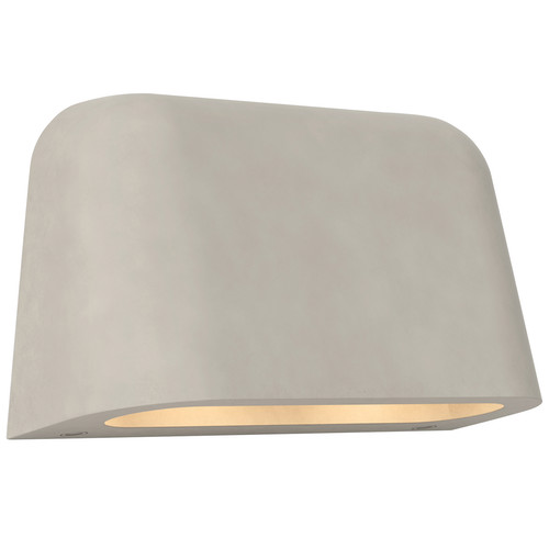 Mast Twin Outdoor Garden Wall Light 240V 12W Concrete