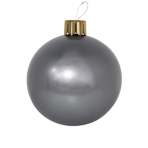Inflatable Bauble Ball Indoor/Outdoor Silver 45cm