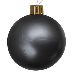 Inflatable Bauble Ball Indoor/Outdoor Black 70cm