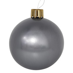 Inflatable Bauble Ball Indoor/Outdoor Silver 70cm