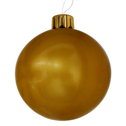 Inflatable Bauble Ball Indoor/Outdoor Gold 70cm