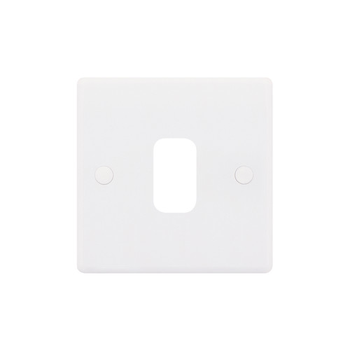 Modular Plate 1 gang White