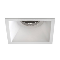 Minima Fixed Square Fire-Rated Downlight IP65 GU10 240V 6W White