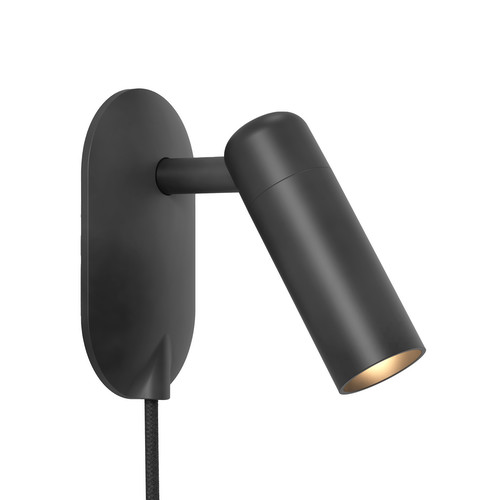 Gio Beside Wall Light Matt Black 4W