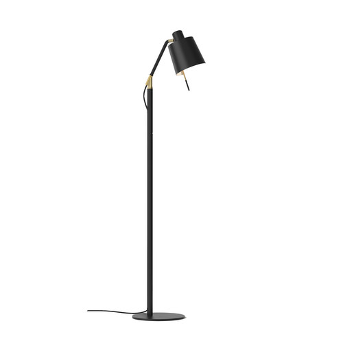 Edward Floor Standing Lamp Matt Black 12W