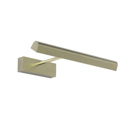 Renoir 350 LED Picture Light 3.8W Matt Brushed Brass 2700K Warm White