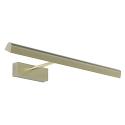 Renoir 520 LED Picture Light 4.8W Matt Brushed Brass 2700K Warm White