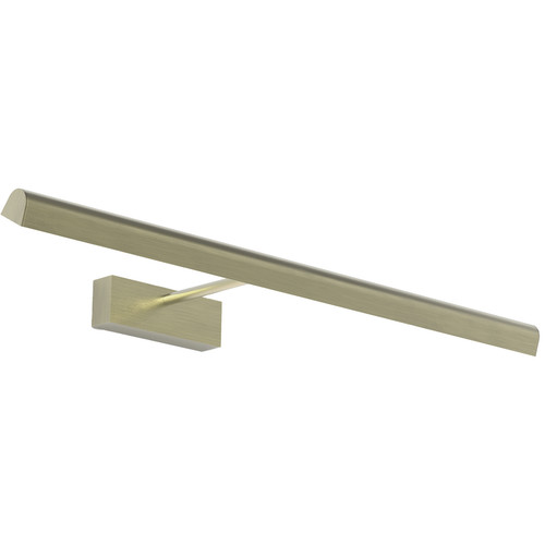 Renoir 680 LED Picture Light 6.3W Matt Brushed Brass 2700K Warm White