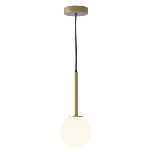 Tacoma Pendant Base Antique Brass 25W
