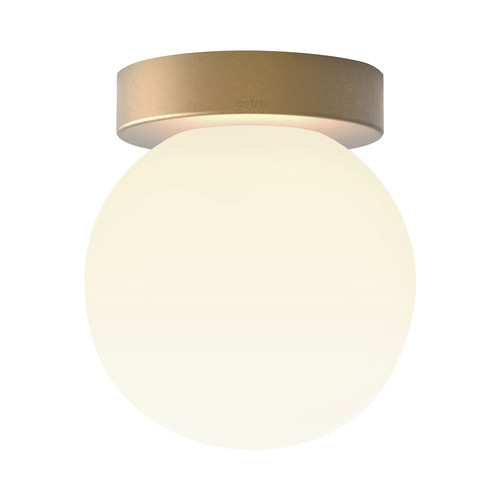 Tacoma Flush Mount Ceiling Light Base Antique Brass 25W