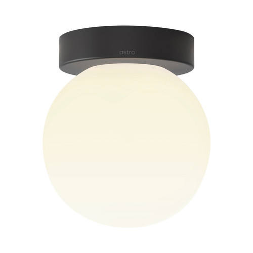 Tacoma Flush Mount Ceiling Light Base Matt Black 25W