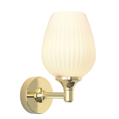 Liberty Bathroom Wall Light Polished Brass 40W