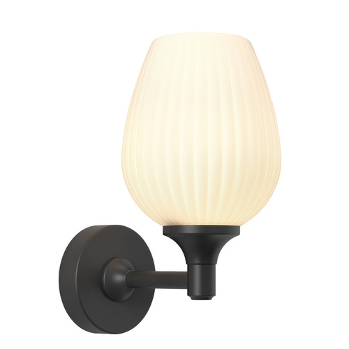 Liberty Bathroom Wall Light Matt Black 40W