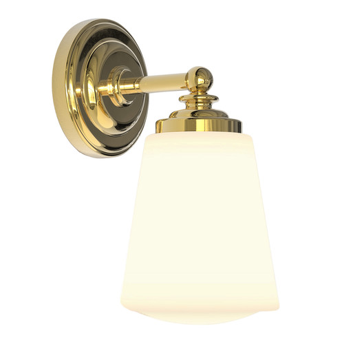 Anton Bathroom Wall Light Polished Brass 40W