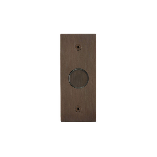 Horizon Square Architrave Dimmer Switch V-PRO Trailing Edge 1 gang 10-200W dimmer Chocolate Bronze