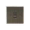Horizon Square Rocker Switch 1 gang 20 amp double pole Jordan Bronze