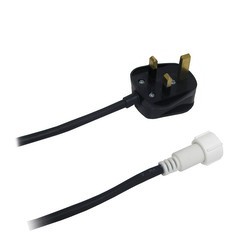 Filament Ropelight Power Lead White 13mm 240V