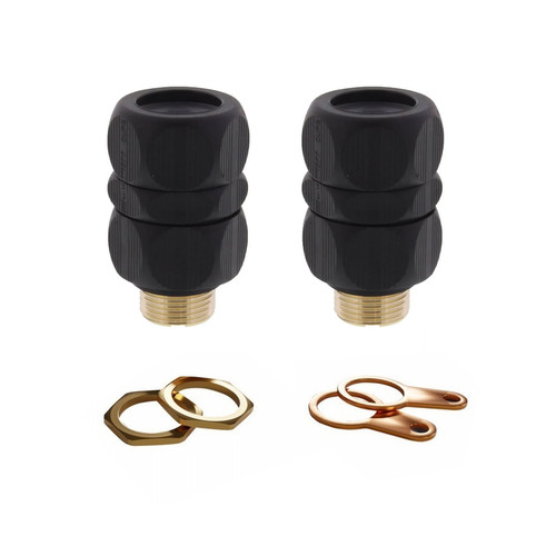 ShieldGLAND Standard M20L IP68 Black Metal