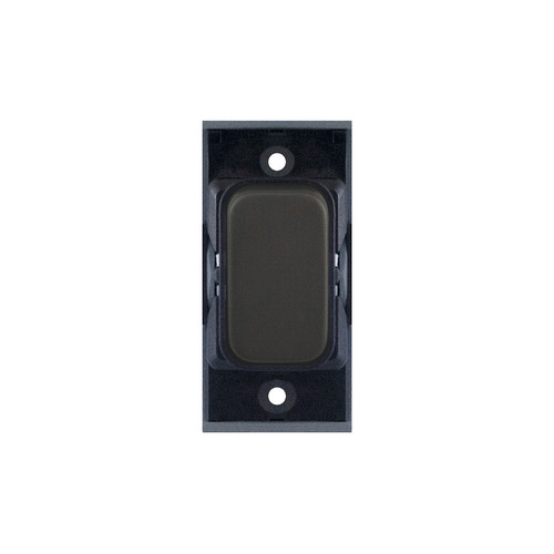 Screwless Rocker Switch Module 10 amp Intermediate Dark Bronze