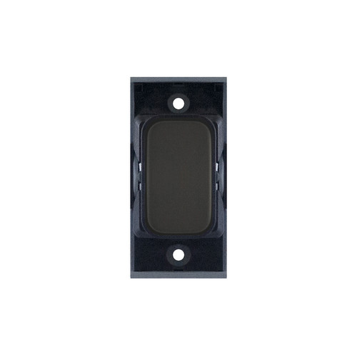 Screwless Blank Grid Module Blanking Module Dark Bronze