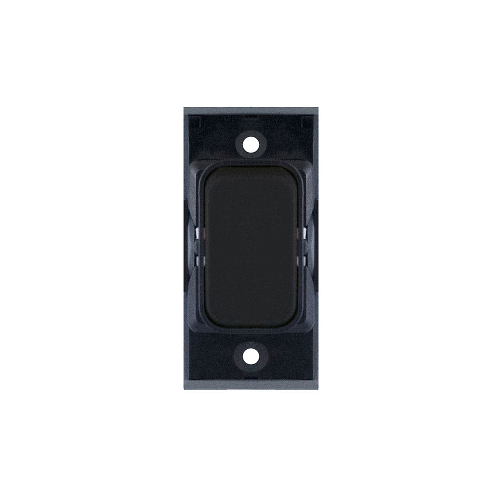Screwless Rocker Switch Module 20A DP Switch Matt Black | Mr Resistor ...