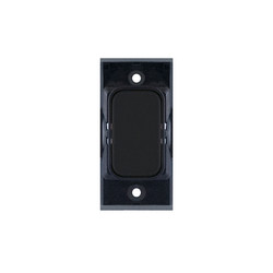 Screwless Blank Grid Module Blanking Module Matt Black