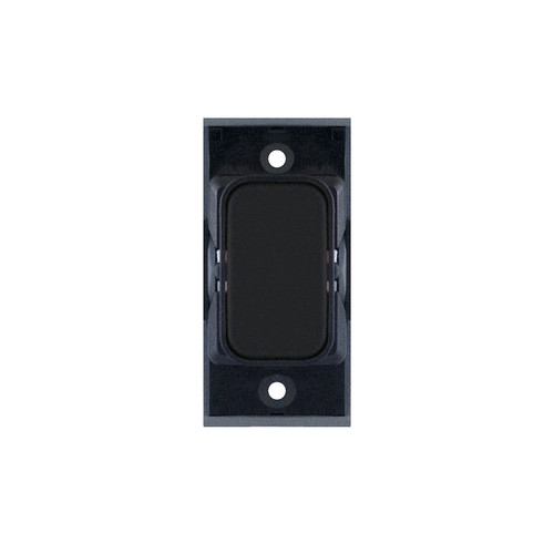 Screwless Blank Grid Module Blanking Module Matt Black
