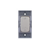 Screwless Fan Isolator Switch Module 10A Fan Isolator Brushed Stainless