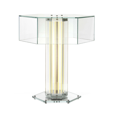 SuperWire Table Lamp Steel 18W 2700K Warm White