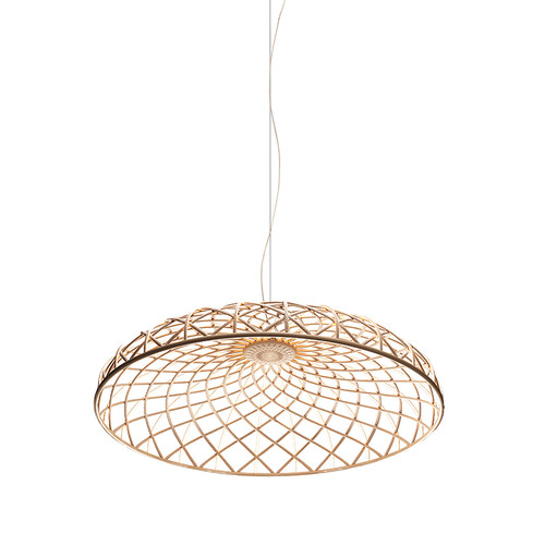 Skynest Suspension Pendant Light Beige 78W 2700K Warm White