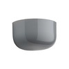 Bellhop Wall Up Light Grey 17W 2700K Warm White