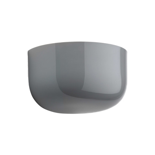 Bellhop Wall Up Light Grey 17W 2700K Warm White