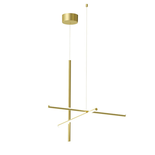 Coordinates S1 Ceiling Light Anodised Champagne 37W 2700K