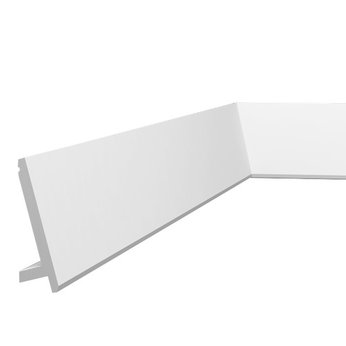 Skirting Board or Coving LED Tape Extrusion Profile Plastic 2000mm