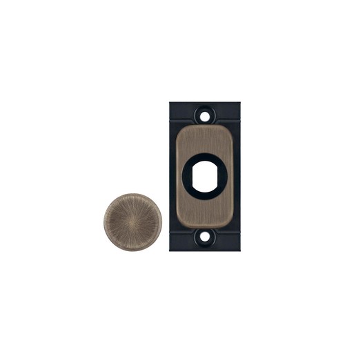 Screwless Grid Dimmer Cover Plate Module Cover Plate Antique Brass