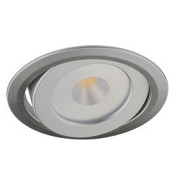 LED FLX Spot DVS Swivel (Diva 2) 4000K Cool White 60° 24V 4.2W Silver