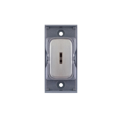 Screwless Emergency Key Switch Module DP Key Switch Brushed Stainless