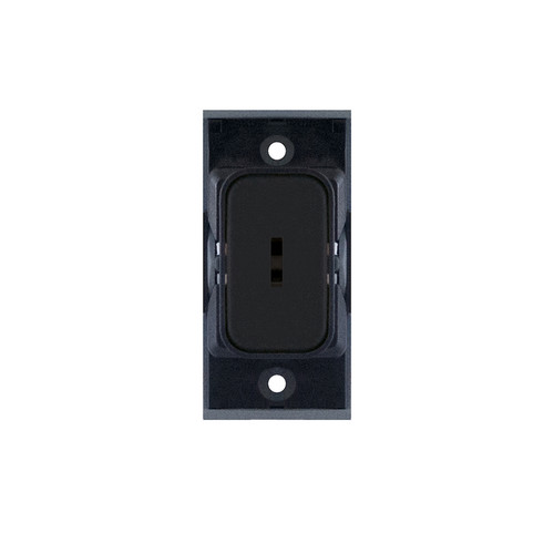 Screwless Emergency Key Switch Module DP Key Switch Matt Black